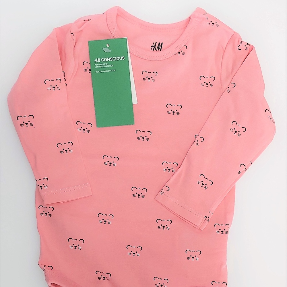 NWT H&M organic cotton onesie